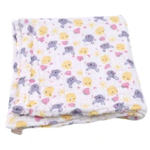 Милые муслиновые одеяла для новорожденных с мультяшным принтом, детское хлопковое банное полотенце, одеяло, детское постельное белье, Пеленальное полотенце