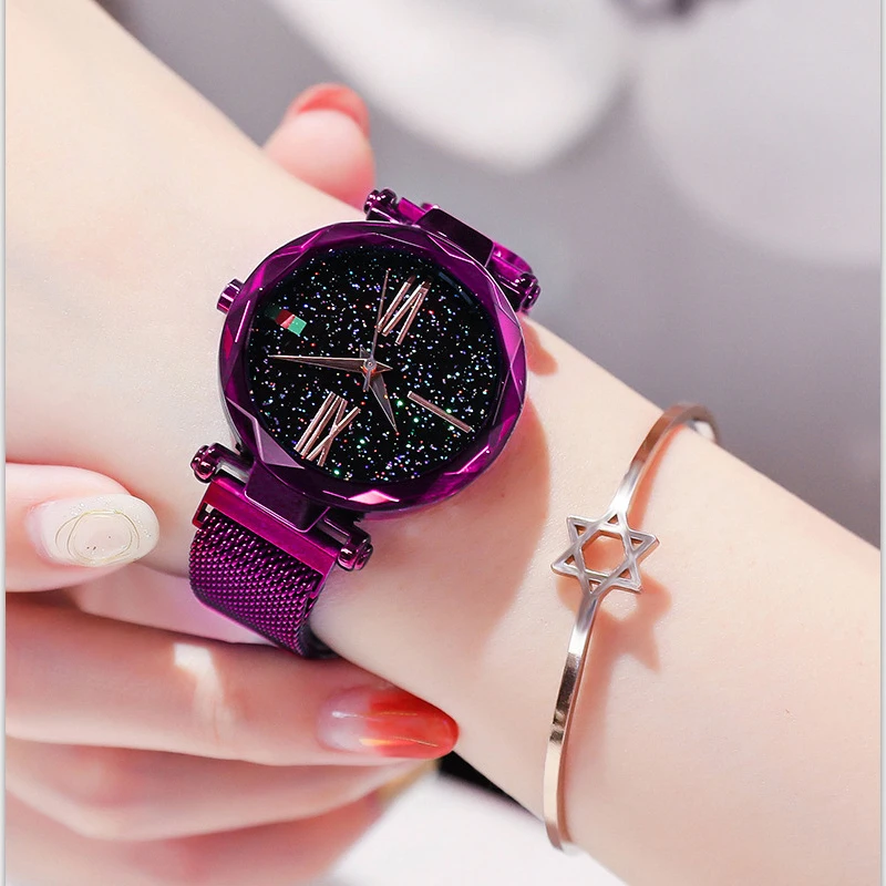 

Luxury Women Watches Crystal Female Stainless Steel Mesh Quartz Wrist Watch Montre Femme Exquisite Ladies Watch dropshipping