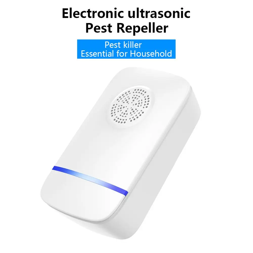 Pest Reject Ultrasonic Electromagnetic Repeller Anti Mosquito Repellent Mouse Rejection Insect Home Living Room Pest Control