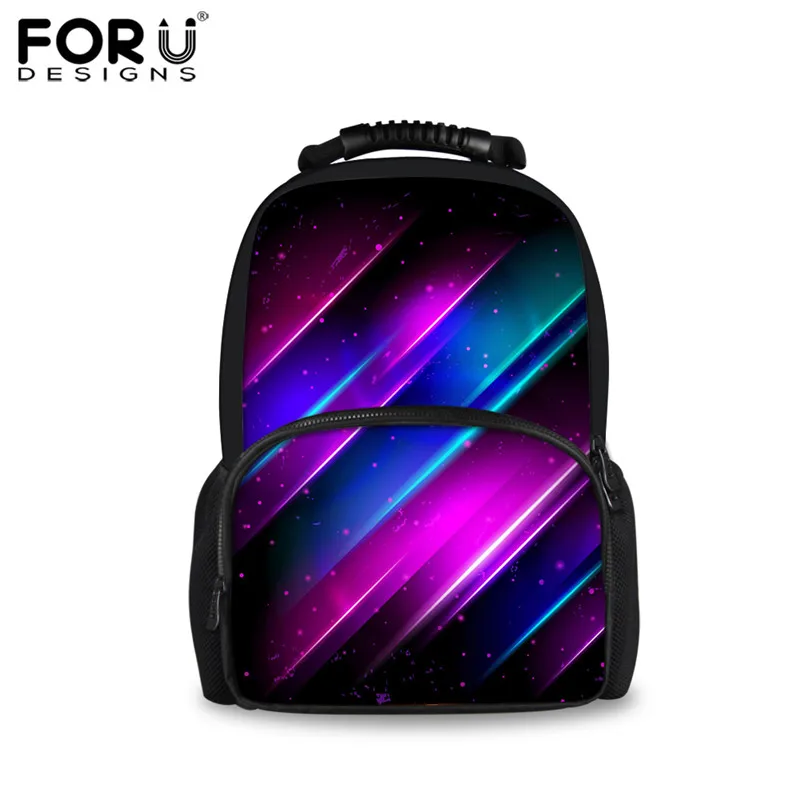 CC1409A FORUDESIGNS модная гитара узор Для женщин Для мужчин рюкзаки из фетра путешествия ноутбук 3D печати рюкзак женский Детский рюкзак - Цвет: CC1409A