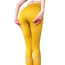 Для женщин Высокая талия колготки Леггинсы для йоги штаны тренировки для занятий фитнесом спортом в тренажерном зале Пеший Туризм упражнения Костюмы Леггинсы для женщин K192