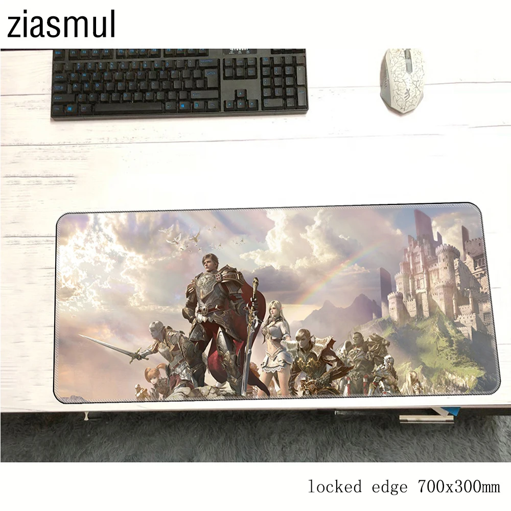 Коврик для мыши lineage 2 700x300x3 мм великолепные компьютерные коврики игровые