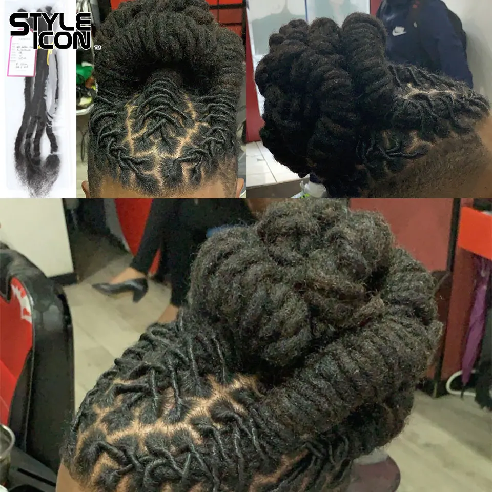 New Arrival Dreadlock Braid Human Hair Extensions 12-20inch Hair for Braiding Styleicon 20 Strands Crochet Braiding Bundles
