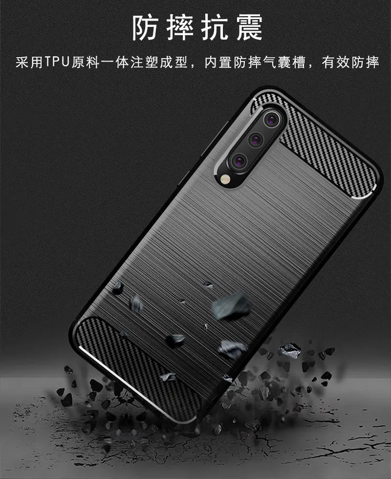 Для Xiaomi mi 9 SE mi 9SE чехол противоударный чехол для телефона чехол для Xiaomi mi 9 mi 9 Fiber мягкий чехол
