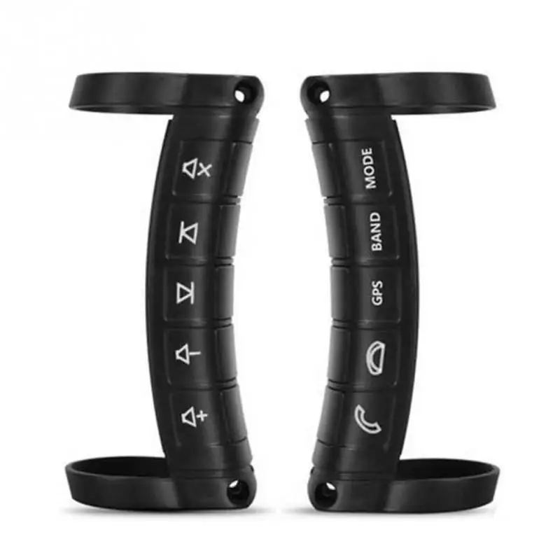 

HOT SALES Car steering wheel remote controls use for control DVD player universal wireless Bluetooth remote control 10-button