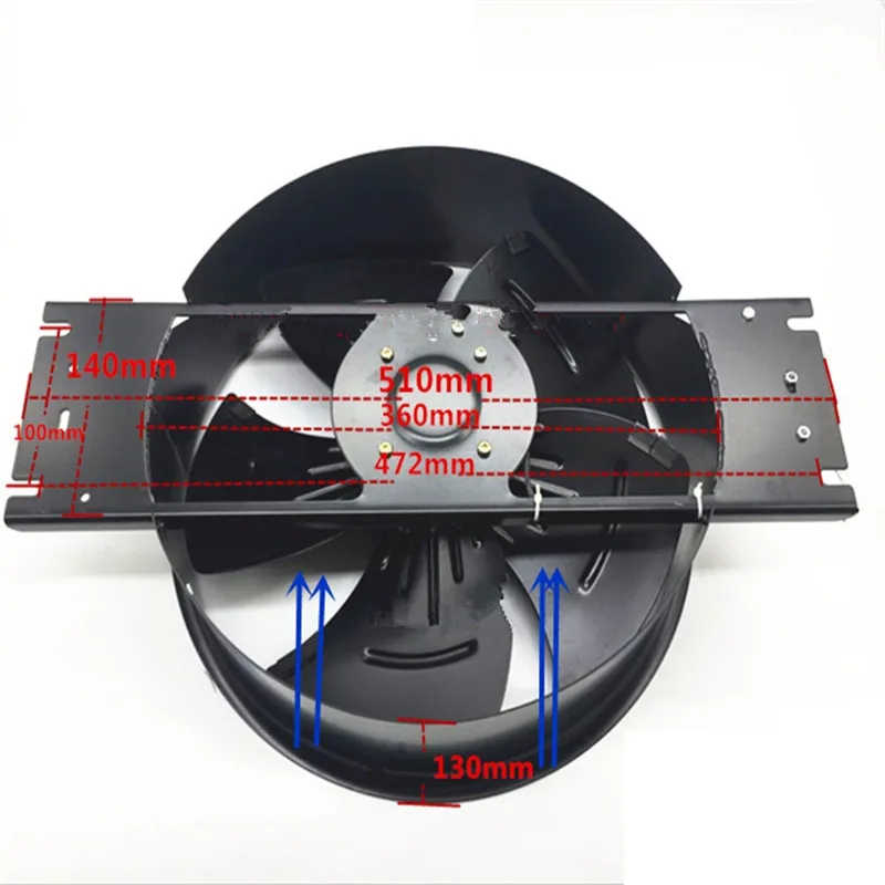 350FZY2 D осевой вентилятор электрический шкаф шасси охлаждения 220 В 150 Вт 0.7A Медный