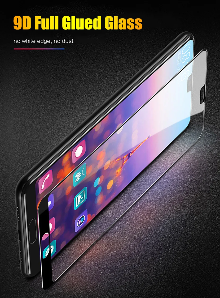 MOUSEMI 9D Tempered Glass For Huawei P Smart 2019 Mate 10 Lite P20 Pro 9H Ultra Thin Protective Glass For Huawei P20 Lite Glass (10)