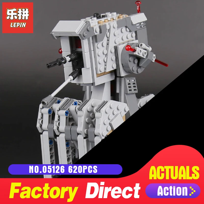 

Lepin 05126 620Pcs Genuine Star Series The First order scout walker Set LegoINGlys Building Blocks Bricks toys 75177 Wars