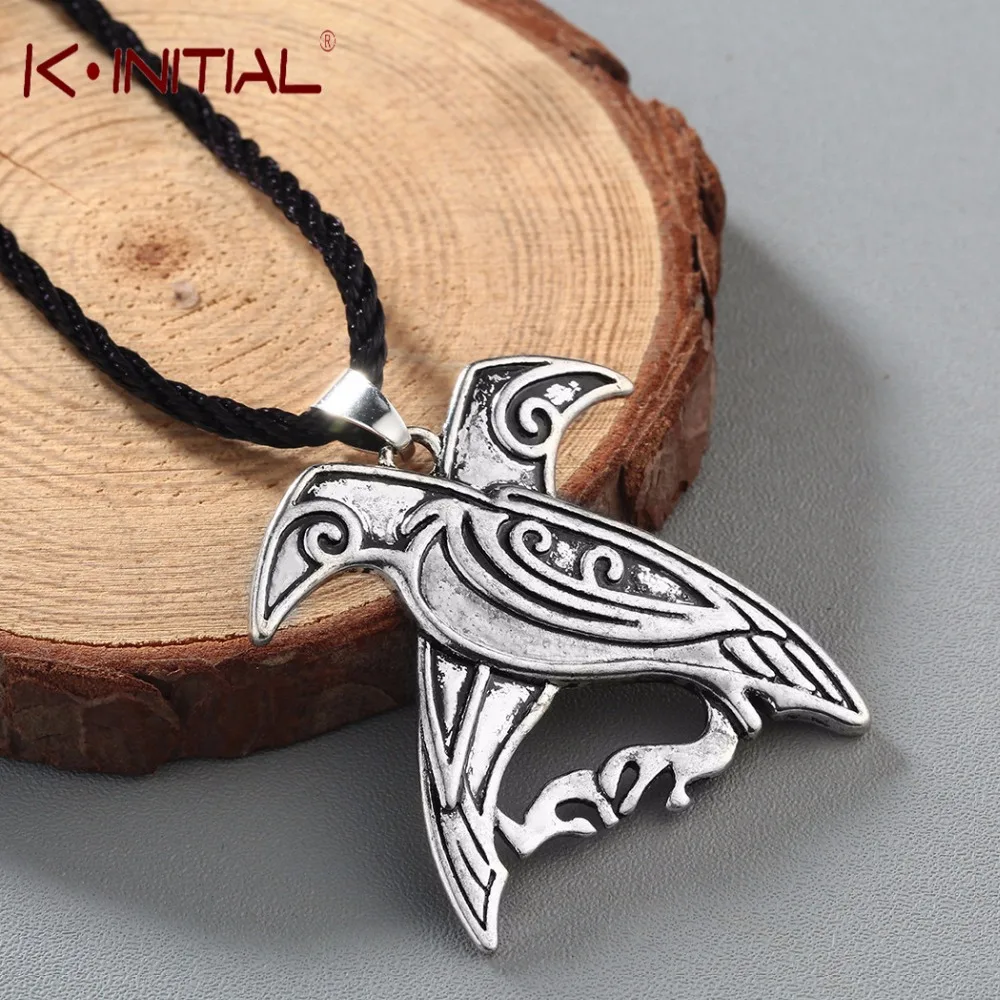 Kinitial норвежский викинг мифологические ювелирные изделия ожерелье с подвеской