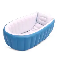 Summer Newborn Baby Portable Inflatable Thick Bathtub