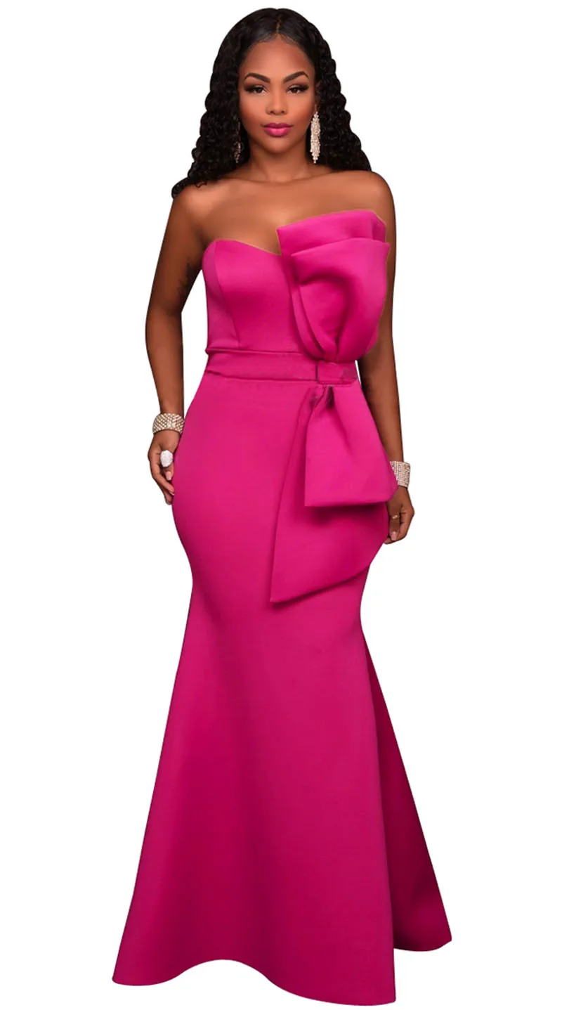 pink curve dresses