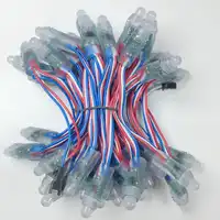 1000pcs 12MM WS2811 Full Color LED Pixel Module Waterproof IP68 DC12V Input 50pcs a string RGB LED Module for Advertising Letter