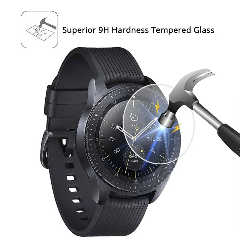 5 шт./лот закаленное стекло для samsung Galaxy Watch 46 мм Защитная пленка для экрана для samsung Watch 42 мм браслет на запястье
