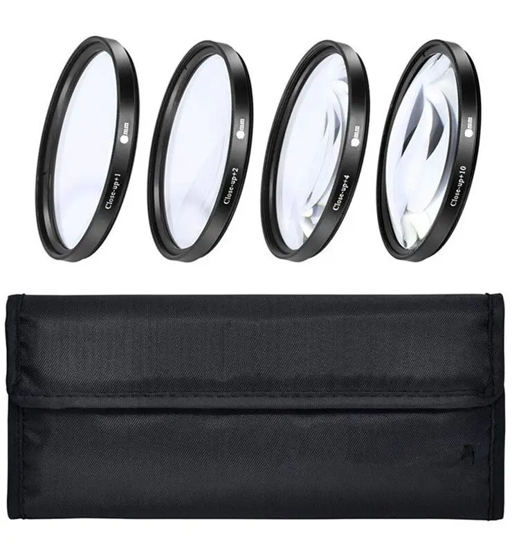 Комплект фильтров и чехол для (+ 1 + 2 4 10) переходное кольцо камеры Nikon P510 P520 P530 B700 B600