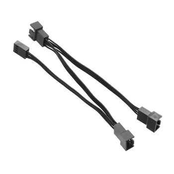 

1pc 14cm Mainboard CPU 4 PIN Fan Extension Cables Computer Case PWM Fan Splitter Connectors