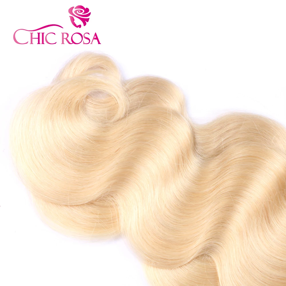 Шикарный ROSA T1B/613 объемная волна волос Ombre Hair Связки Remy волосы 2 пачки Дело Малайзии