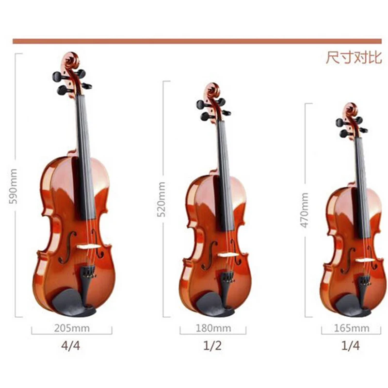 Скрипка от производителя V-85s ель твердой древесины скрипка 1/41/23/44/4 универсальная скрипка