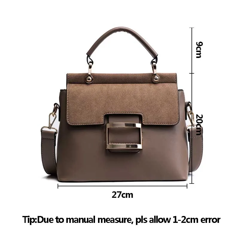 Women Luxury Leather Handbag Metal Hasp Female Messenger Bag Large Casual Lady Shoulder Bag Fashion Travel Crossbody SS7053 (18)
