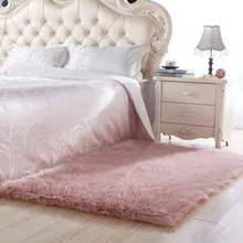 6 цветов коврик из искусственной овчины чехол на стул сидение коврик ковер из искусственного меха простая ворсистая зона ковры для спальни диван пол прикроватный коврик ковер