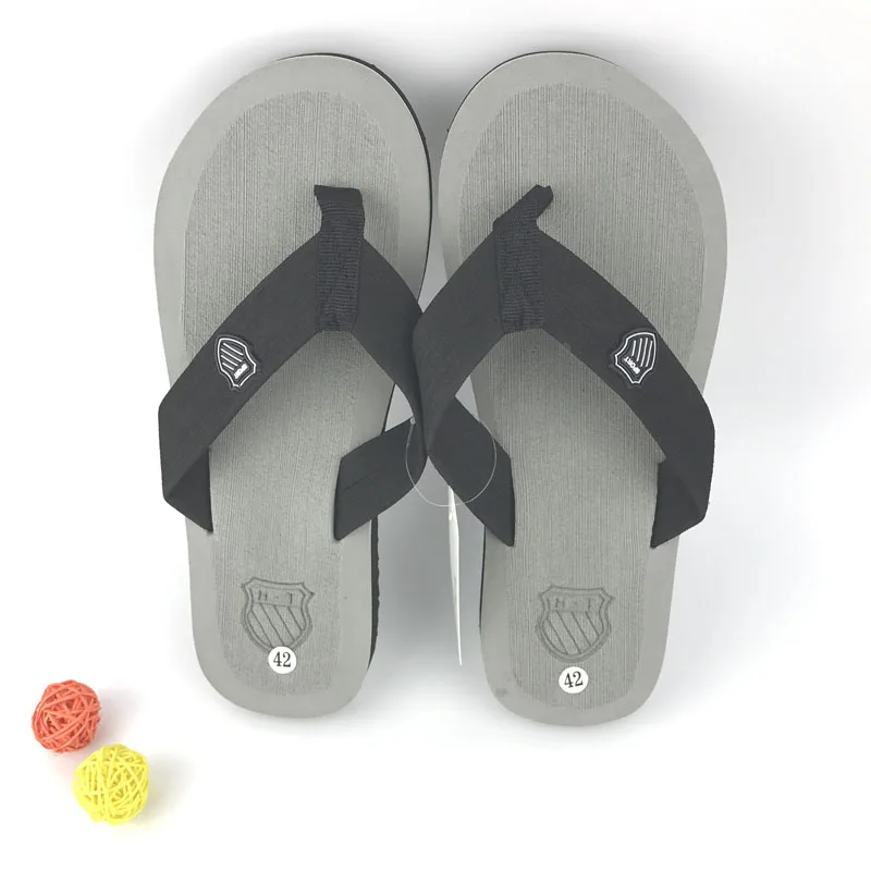 Новые сандалии на плоской подошве летние мужские шлепанцы Bakham Вьетнамки для отдыха мужские пляжные сандалии EVA для мужчин размера плюс мужские шлепанцы - Цвет: Серебристый