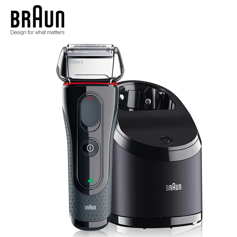 

Braun Electric Shaver 5050cc Safety Waterproof Shaving Razor Popular Styling Tools For Men Reciprocating Automatic Clean Charge
