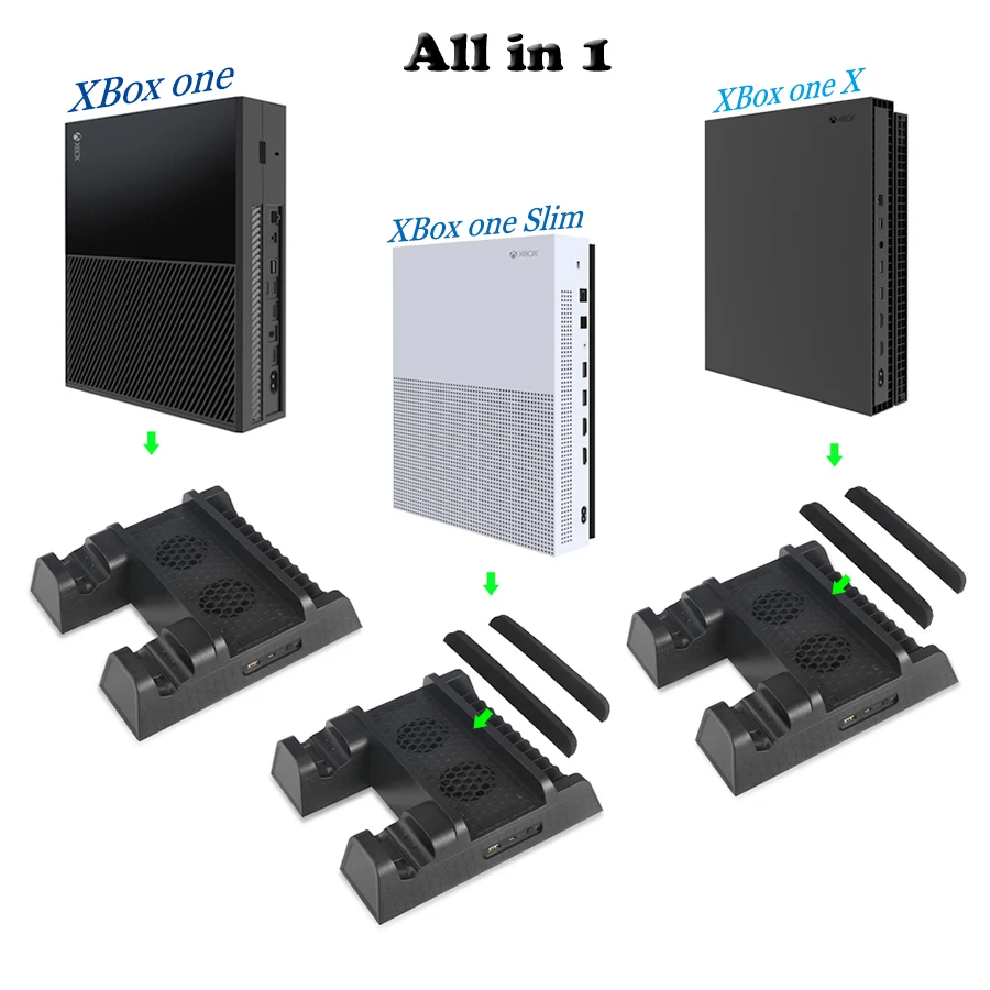 spesifikasi Vertikal Pendinginan Berdiri Controller Pengisian Dock Station untuk XBOX ONE X XBOX ONE Slim dengan 2 Pack 600 M Ah Isi Ulang Battry Beli Vertikal Pendinginan Berdiri Controller Pengisian Dock Station untuk XBOX ONE X XBOX ONE Slim dengan 2 Pack 600 M Ah Isi Ulang Battry