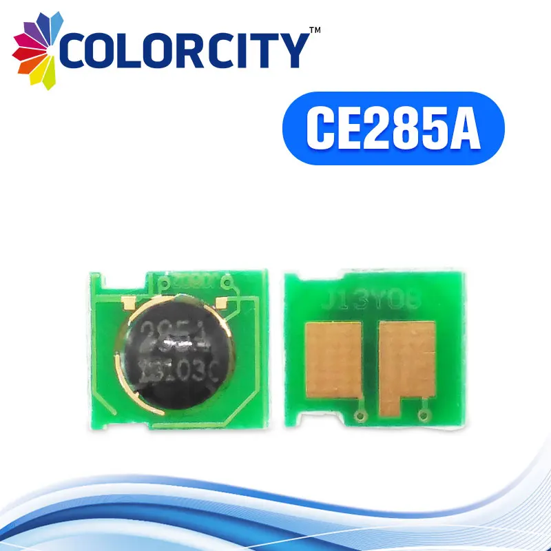 20 шт. CE285A 85A чип тонер картриджа для HP LaserJet принтера P1100 P1102 P1102W M1132 M1210 M1212nf M1214nfh M1217nfw