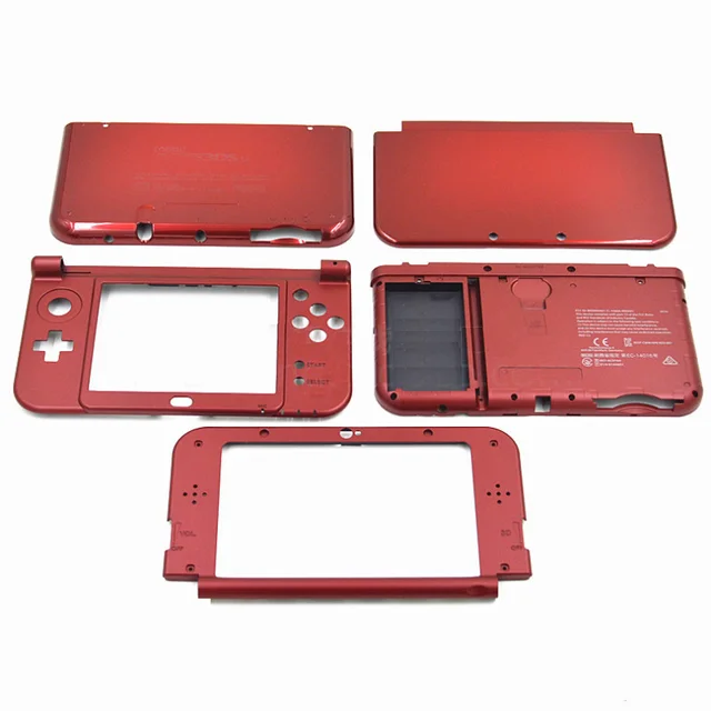 Black Case Replacement Full Housing Shell Case for New Nintendo 3DS XL