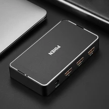 

PIHEN HDMI Splitter 2 output 1 input with Power PortS witcher 4K*2K 3D Switch Video Audio Converter Hub for Projector TV box