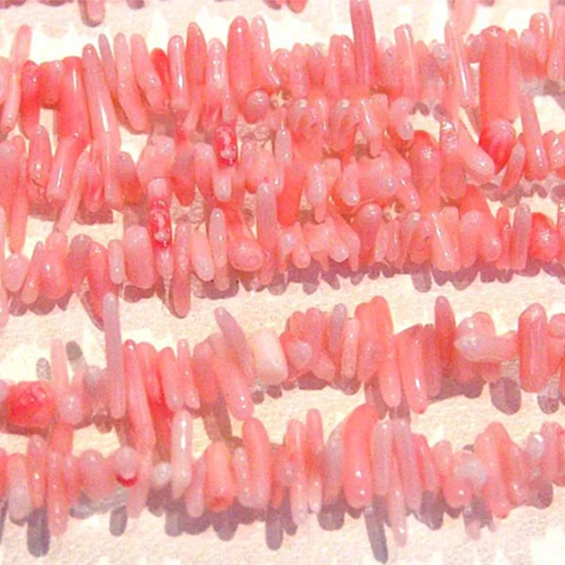 

JYX 2019 high quality irregular shape coral handmade material DIY Coral String Loose Beads Jewelry Gift making material 20"