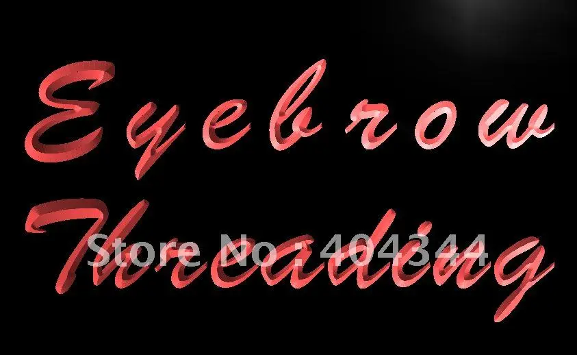 LK117- Eyebrow Threading Beauty Salon LED Neon Light Sign | Дом и сад