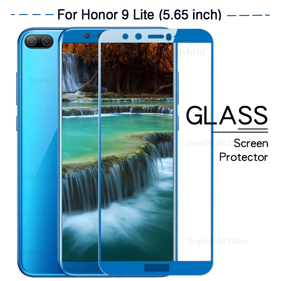 

y5 2019 Full Cover For Honor 9lite Screen Protector For Huawei Honor 9 10 Lite i 9i 10i 10lite View 10 View10 8s Tempered Glass