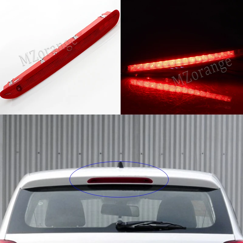 Skup Tylne dodatkowe światło hamowania dla Volkswagen Golf 6 Mk6 Polo 6R 2012 2016 tylne Led trzecie światło stopu 5K0945087B 5K0 945 087 B C D