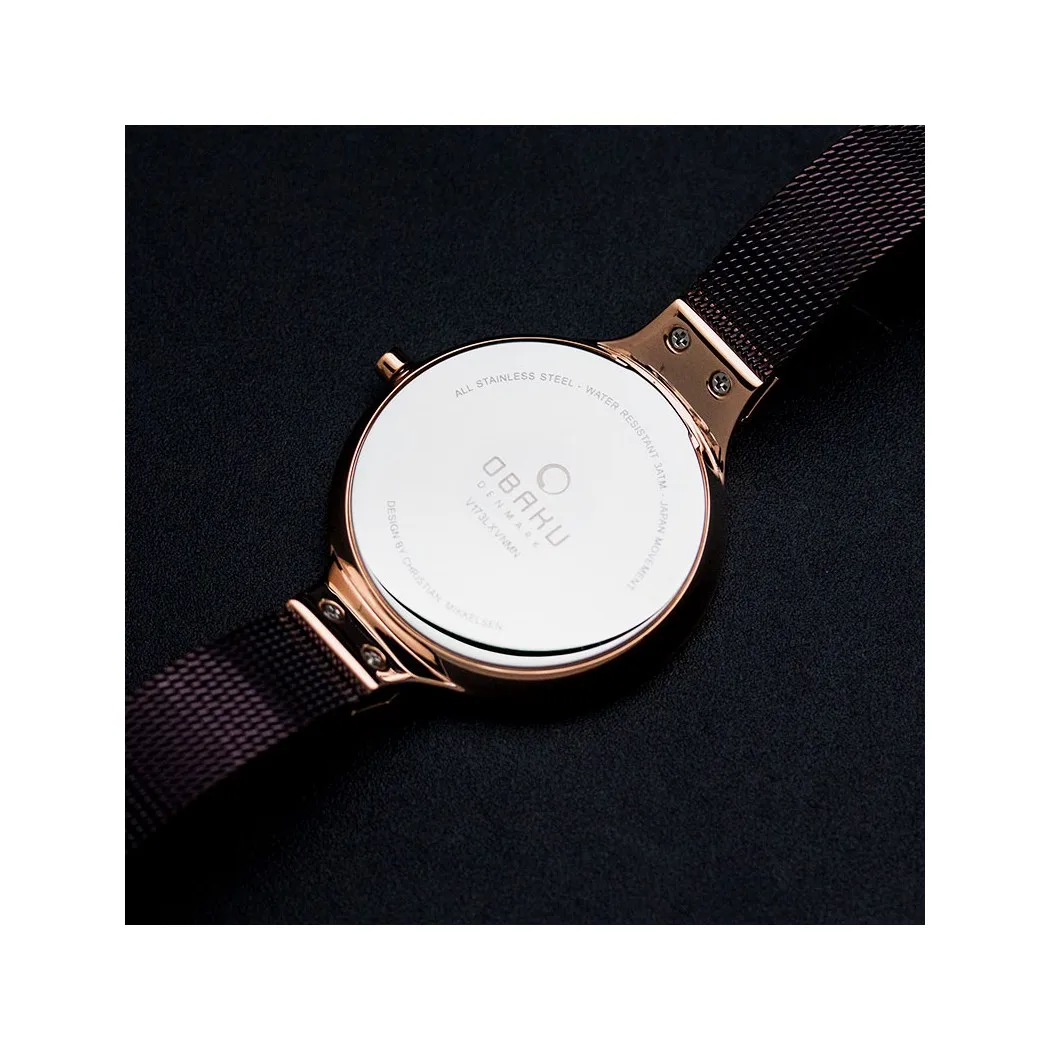 Наручные часы Obaku V173LXVNMN женские кварцевые на браслете|Женские часы| |