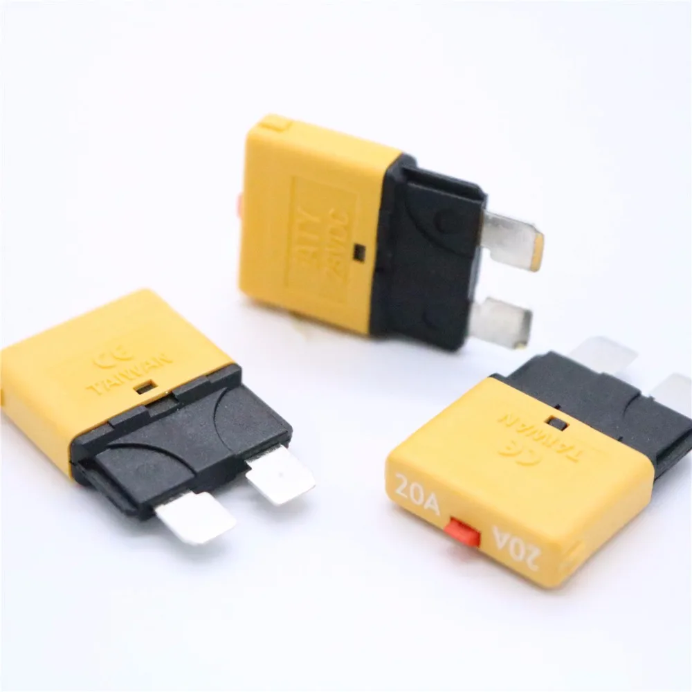 20AMP 28V DC Circuit Breaker Trip Fuses New Arrival 20A Standard Blade