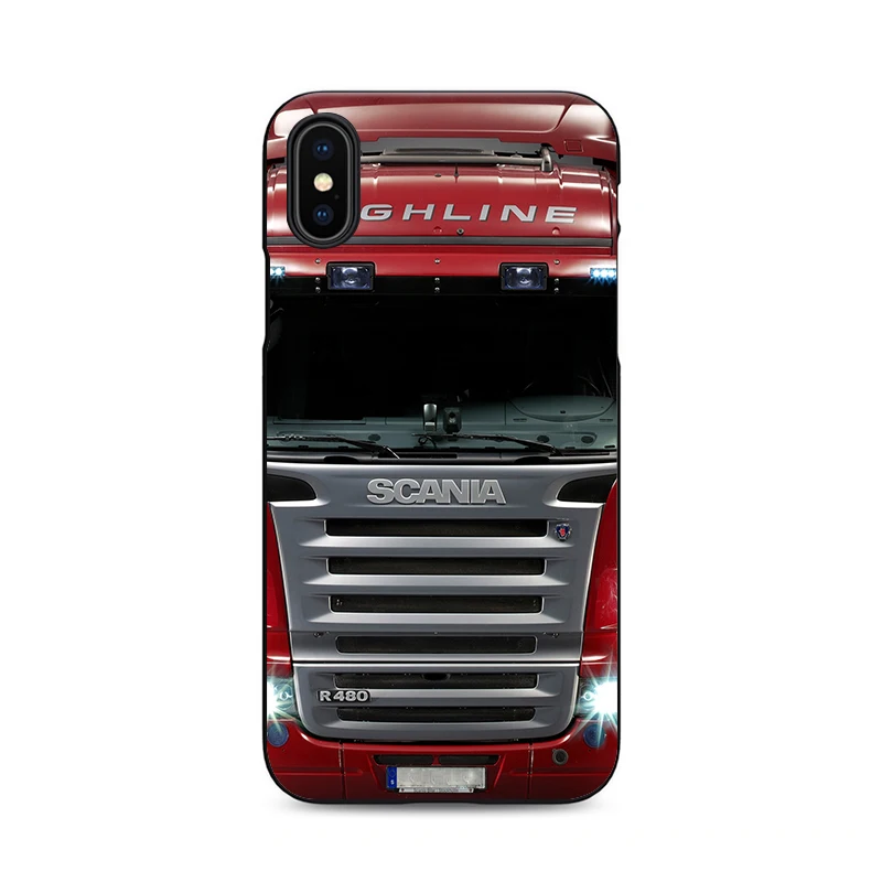 SCANIA грузовик мягкий силиконовый черный чехол для телефона для iPhone XR XS MAX 6 7 8 plus 5 5S 6s se для Apple X 10 лучший дизайн корпуса - Цвет: 4897