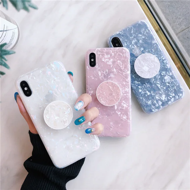 

Mr.orange Bling foils Sequins case for iphone XS MAX XR X 7 7Plus 6 6s 6splus 8 8plus Expanding Stand holder design soft cover