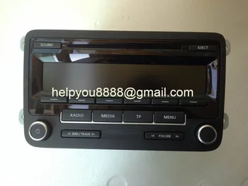 

Brand new Delph PN 28364608 single CD radio 1K0 035 186 AN with code for Volkswagen VW RCD310 car CD radio