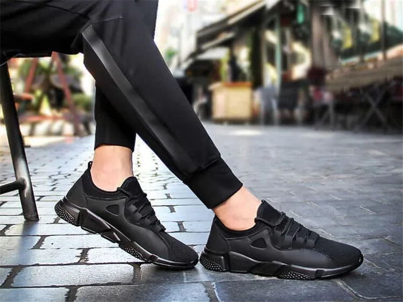 Настоящее Yuxiuyuan горячая Распродажа спортивная обувь для мужчин на шнуровке кроссовки спортивные мужские уличные Прогулочные кроссовки