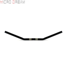 Черный 1 ''25 мм руль ручка для мотоцикла 1 дюймов тяга для Harley Sportster XL 883 1200 железо 48 2007-более поздняя версия