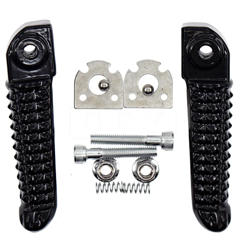 Motorcycle Front Rear Footrests Foot pegs For Yamaha YZFR1 2002-2011 YZFR6 2003-2012 motorcycle accessories motorcycle footrests motorcycle foot pedals