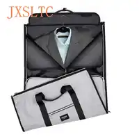 JXSLTC 旅行衣服バッグ新メンズダッフルバッグスーツケーススーツビジネス旅行オーガナイザー折り畳み式ショルダーバッグ旅行荷物ハンドバッグ