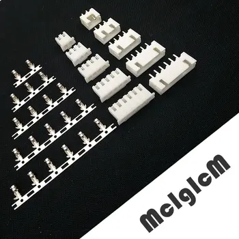 

JST XH2.54 Crimp Pin Header Kit XH 2.54mm 180 angle/straight Pin Header + Housing + Terminal for PCB Car, 2P 3P 4P