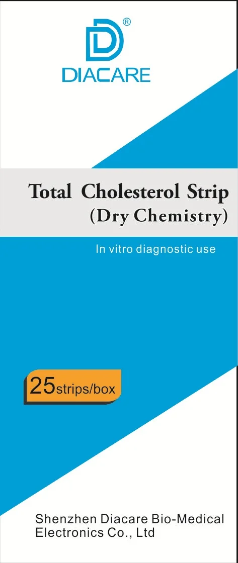 

Total Cholesterol Test Strip for Dca-Check Dry Chemistry Analyzer