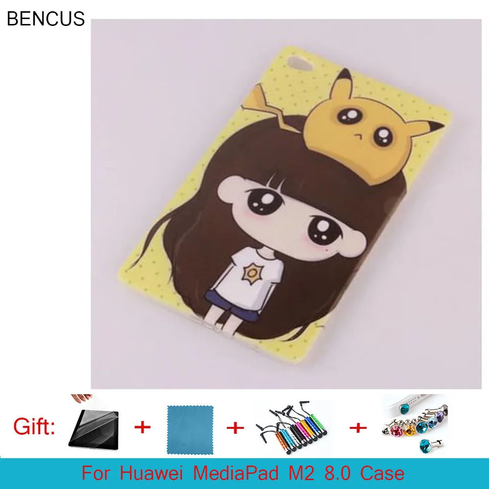 

BENCUS  Slim For Huawei MediaPad M2 8.0 Case For Huawei M2 8 inch M2-801W M2-803L Talbet Protector Case Painting