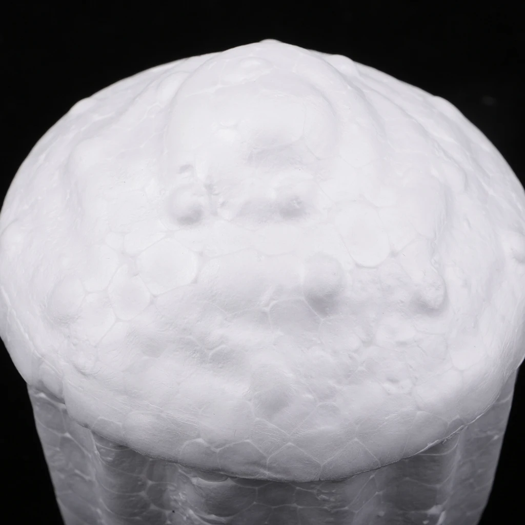 10Pcs Mixed Foam Cupcake Model Styrofoam Foam Decor for DIY Modelling Crafts Christmas Tree Polystyrene Styrofoam Foam Material