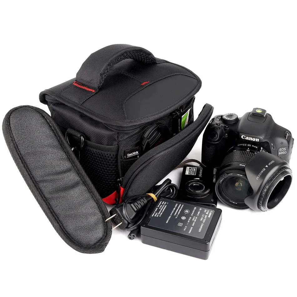 Водонепроницаемая сумка на плечо для DSLR камеры рюкзак уличных камер Canon Nikon Sony