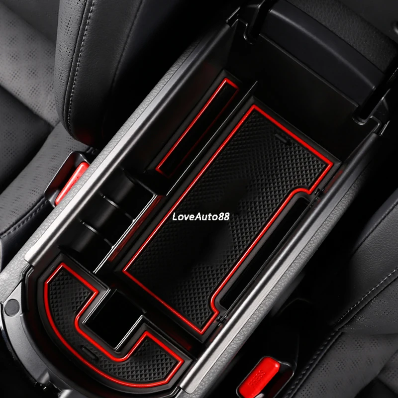 

Car Central Armrest Storage Box Container Car Tray Glove Box Case For Nissan Qashqai J11 2016 2017 Accessories