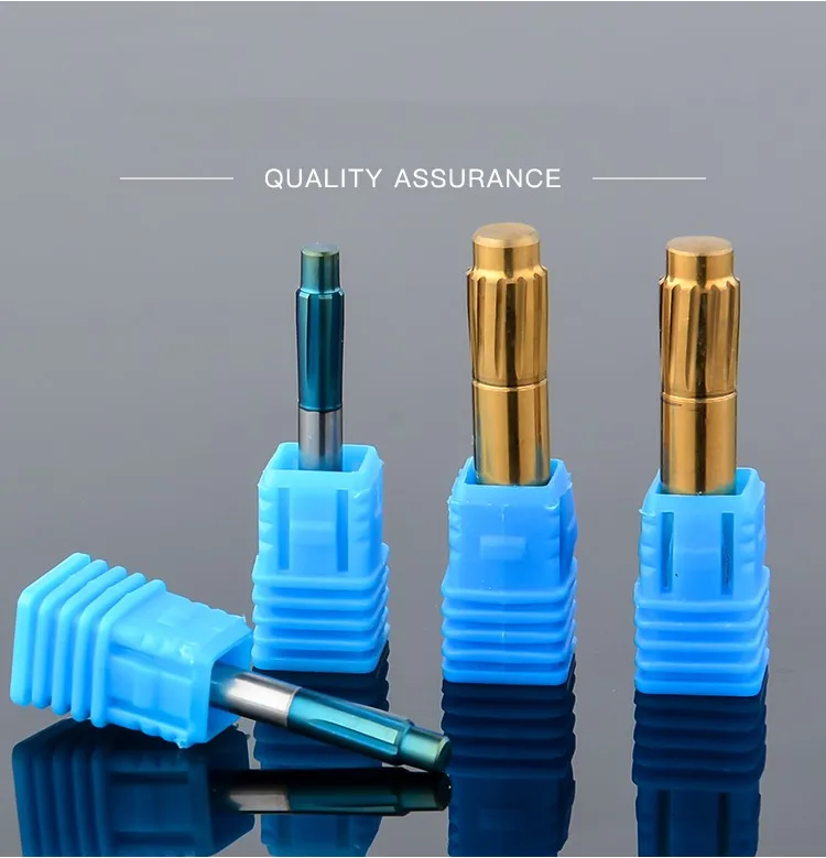 

Spiral reamer 5.5 4.5 5.6 6.35 6.8 ,punch, bit.6-12 flute Germany standard double orientation Cemented carbide coating