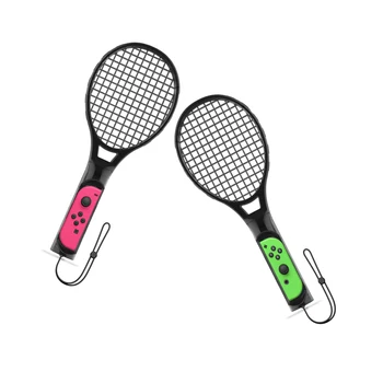 

10Pairs 2 Colors Tennis Racket For Nintend for Switch Joy-con Grips for Ma rio Tennis ACE Games